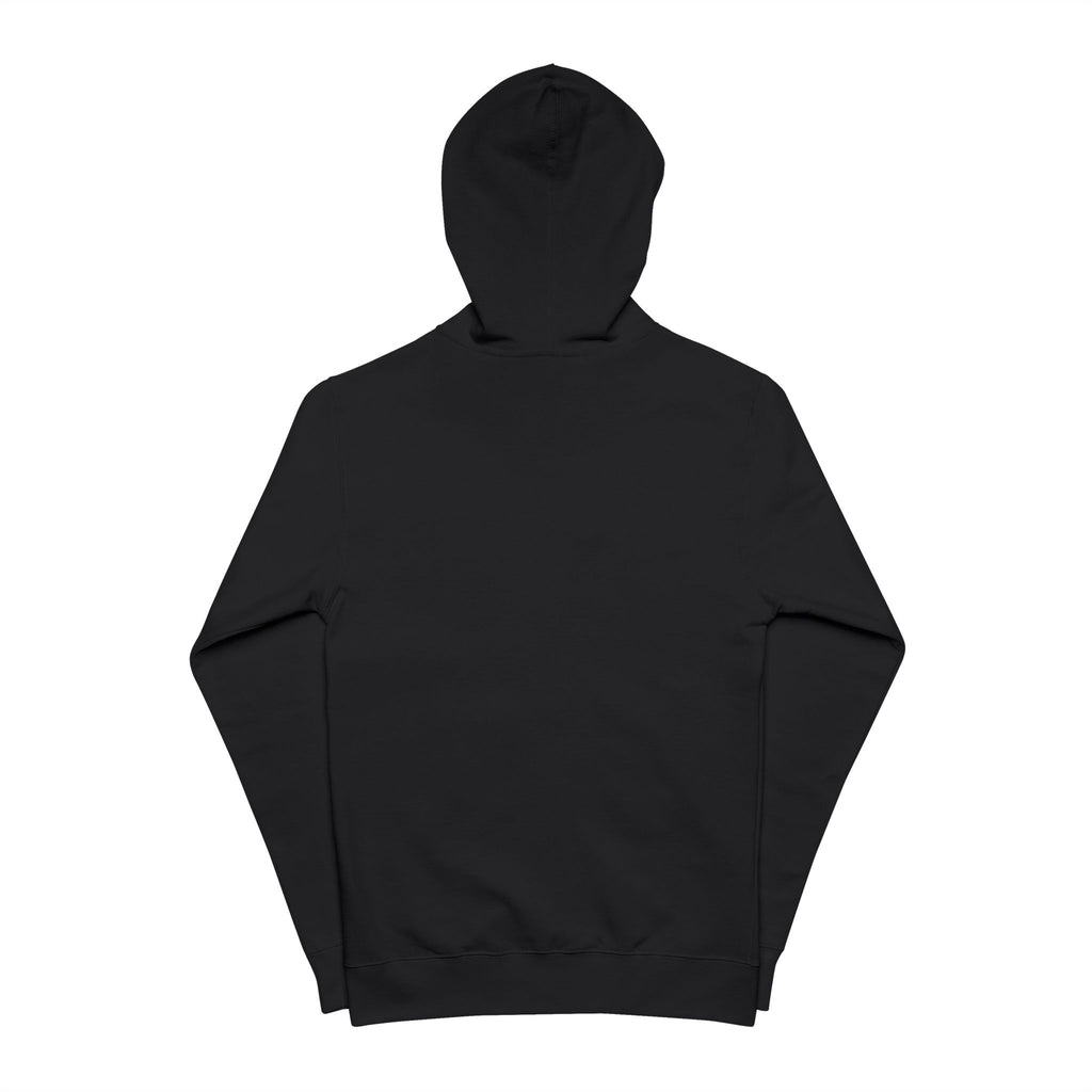 Zip Hoodie with Green Camouflage Fish Graphic